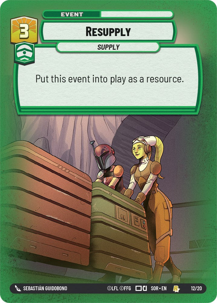 Resupply (12/20) [Spark of Rebellion: Weekly Play] | Odin's Place