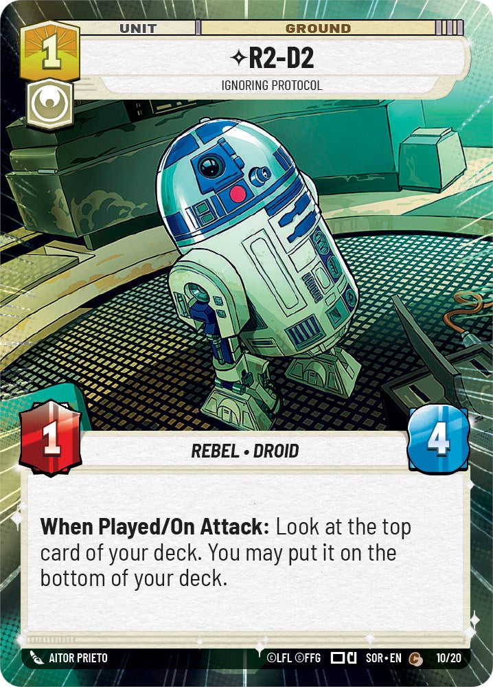 R2-D2 - Ignoring Protocol (Hyperspace) (10/20) [Spark of Rebellion: Weekly Play] | Odin's Place