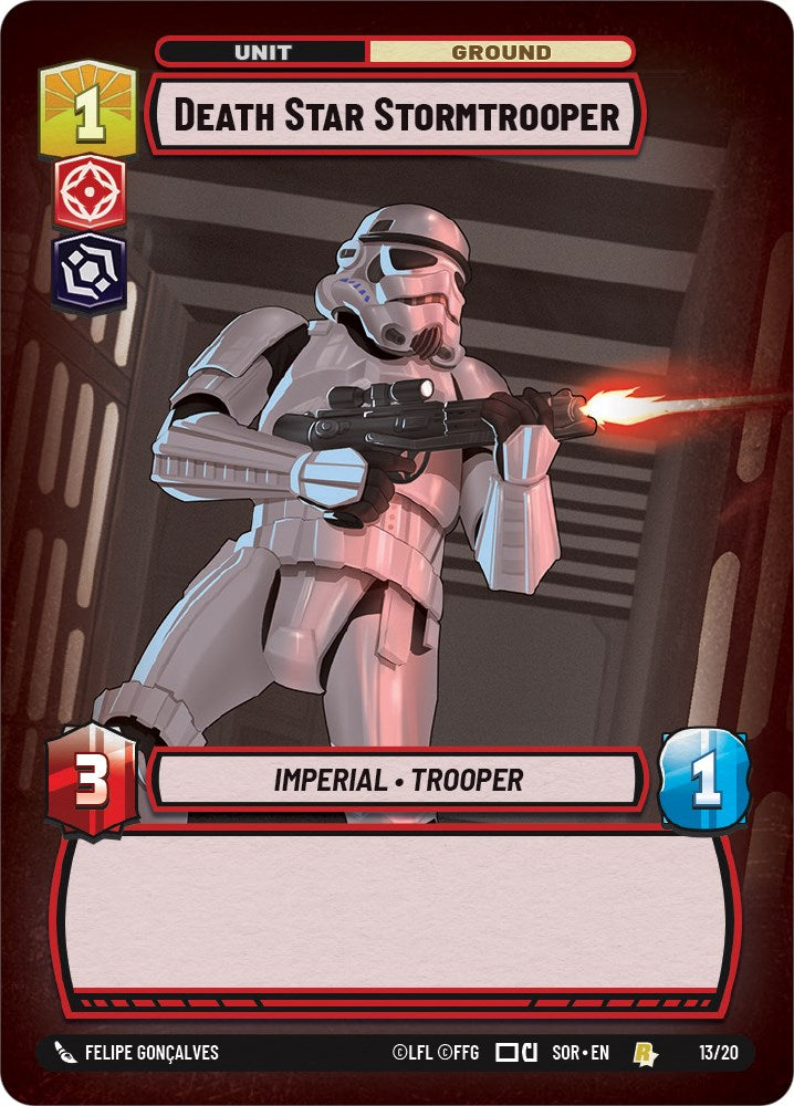 Death Star Stormtrooper (13/20) [Spark of Rebellion: Weekly Play] | Odin's Place