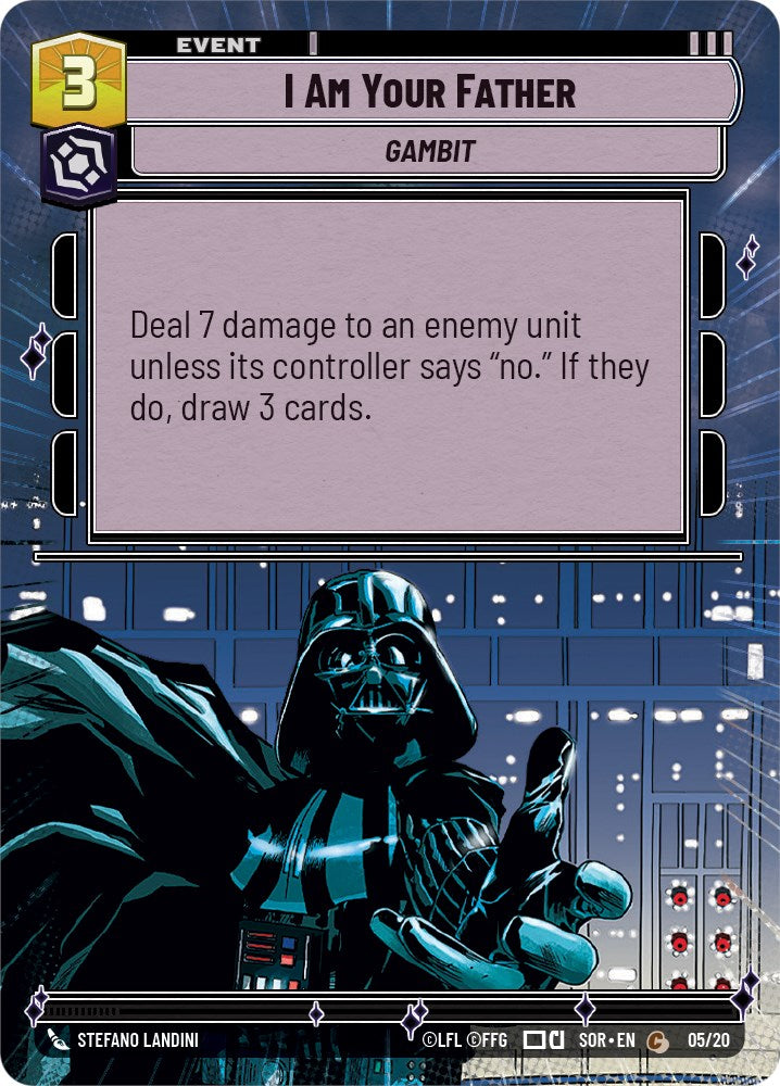 I Am Your Father (Hyperspace) (5/20) [Spark of Rebellion: Weekly Play] | Odin's Place