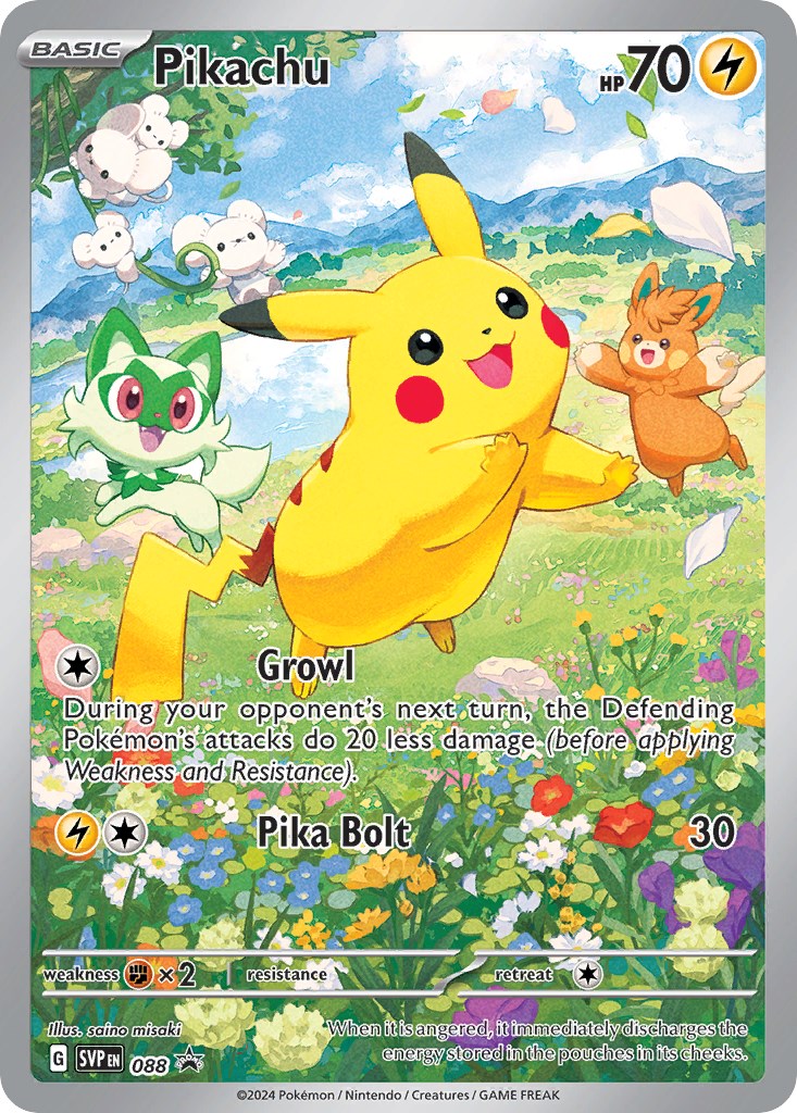 Pikachu (088) [Scarlet & Violet: Black Star Promos] | Odin's Place