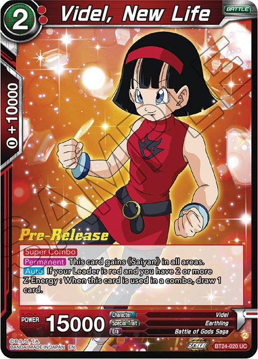 Videl, New Life (BT24-020) [Beyond Generations Prerelease Promos] | Odin's Place