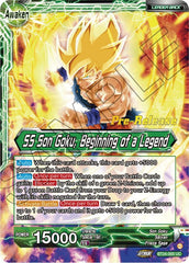 Son Goku // SS Son Goku, Beginning of a Legend (BT24-055) [Beyond Generations Prerelease Promos] | Odin's Place