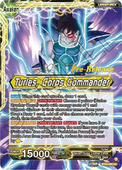 Turles // Turles, Corps Commander (BT24-080) [Beyond Generations Prerelease Promos] | Odin's Place