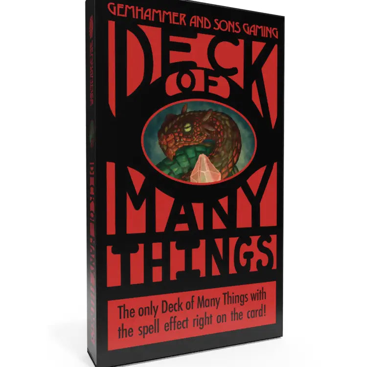 Gemhammer and Sons Deck of Many Things | Odin's Place