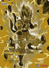 Gogeta // SSB Gogeta, Prophet of Demise (Championship Golden Card 2024 Vol.1) (BT11-001) [Tournament Promotion Cards] | Odin's Place