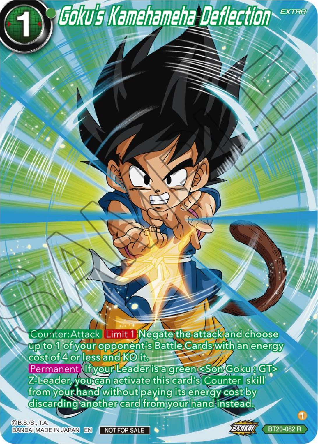 Goku's Kamehameha Deflection (Premium Alt-Art Card Set 2024 Vol.1) (BT20-082) [Promotion Cards] | Odin's Place