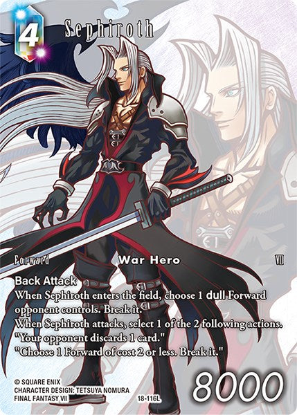 Sephiroth (Full Art Reprint) [Hidden Hope] | Odin's Place
