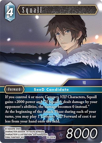 Squall [Hidden Hope] | Odin's Place