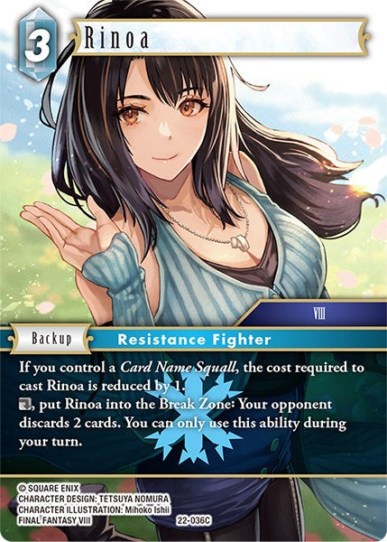 Rinoa [Hidden Hope] | Odin's Place