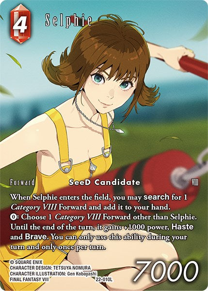 Selphie (Full Art) [Hidden Hope] | Odin's Place