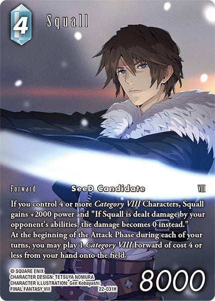 Squall (Full Art) [Hidden Hope] | Odin's Place