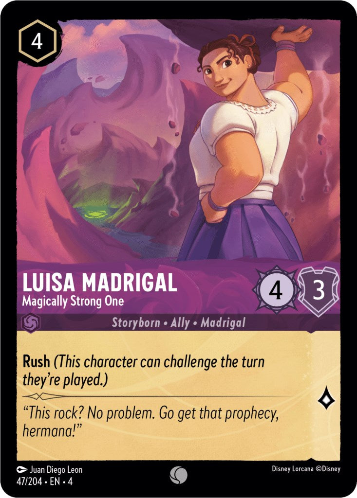 Luisa Madrigal - Magically Strong One (47/204) [Ursula's Return] | Odin's Place