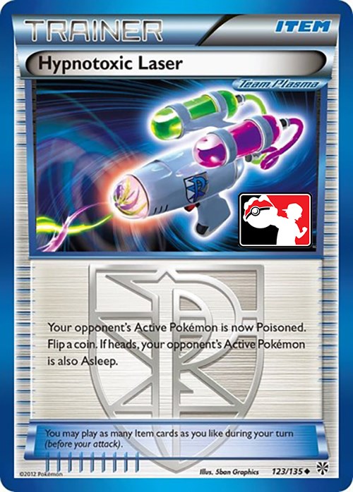 Hypnotoxic Laser (123/135) (Team Plasma) [League & Championship Cards] | Odin's Place