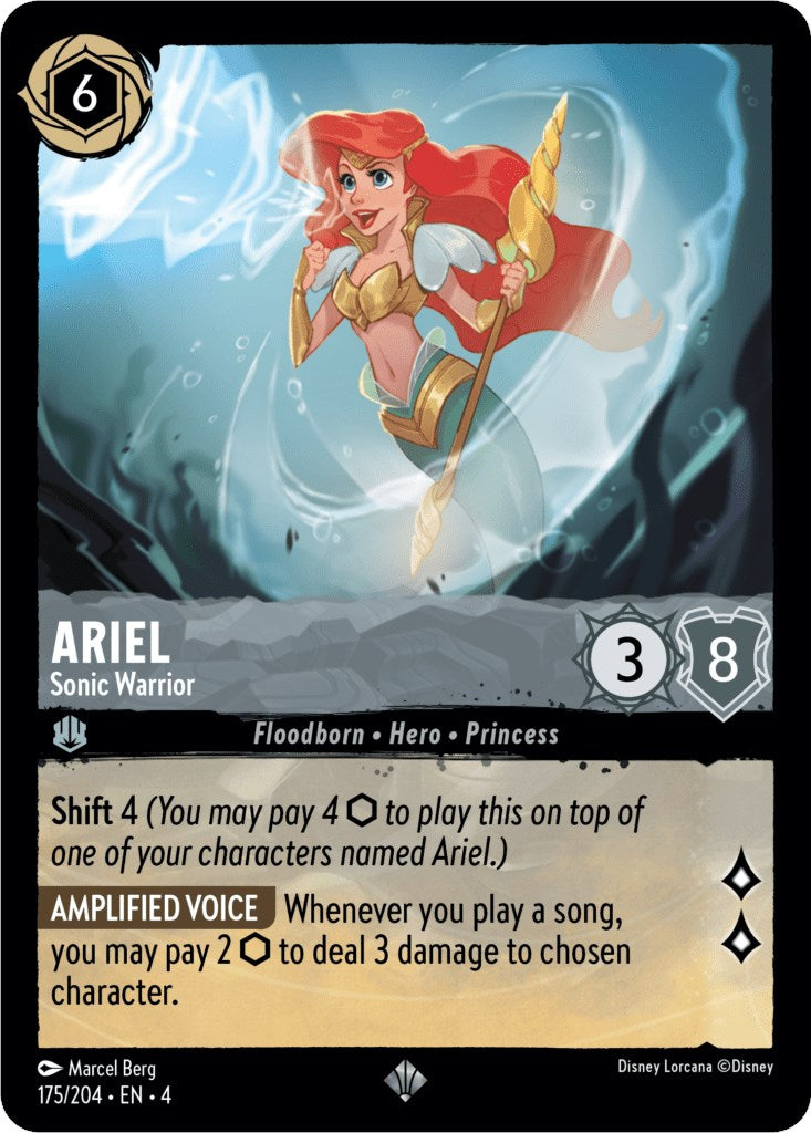 Ariel - Sonic Warrior (175/204) [Ursula's Return] | Odin's Place