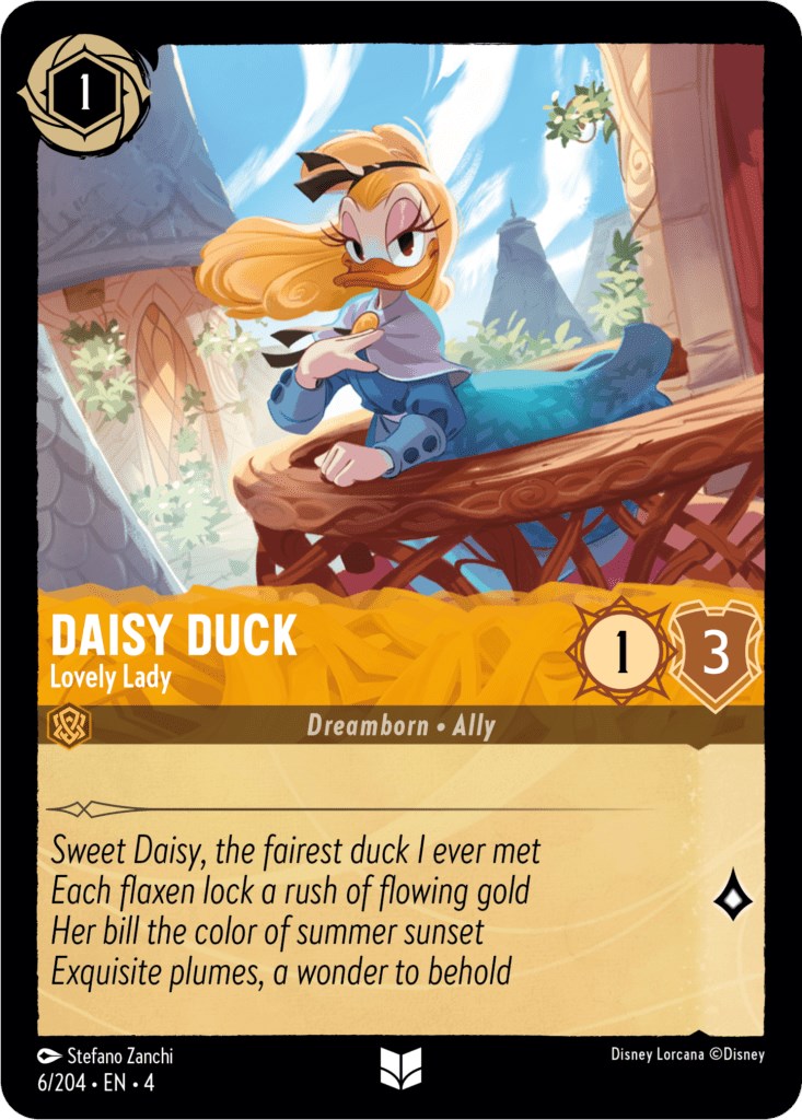 Daisy Duck - Lovely Lady (6/204) [Ursula's Return] | Odin's Place