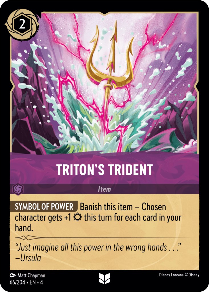 Triton's Trident (66/204) [Ursula's Return] | Odin's Place