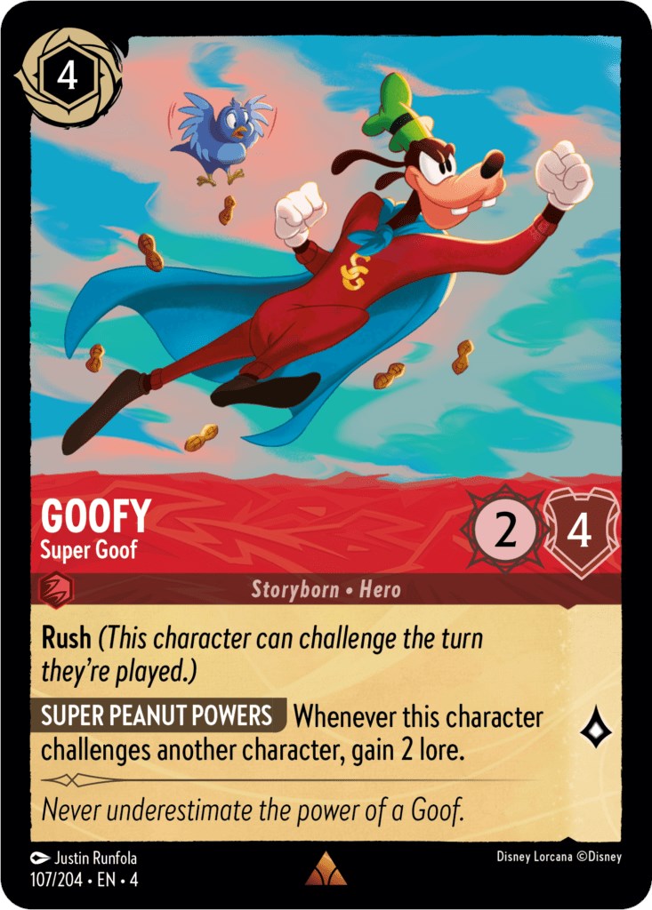 Goofy - Super Goof (107/204) [Ursula's Return] | Odin's Place