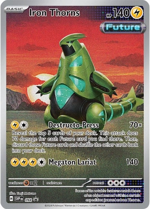 Iron Thorns (098) [Scarlet & Violet: Black Star Promos] | Odin's Place