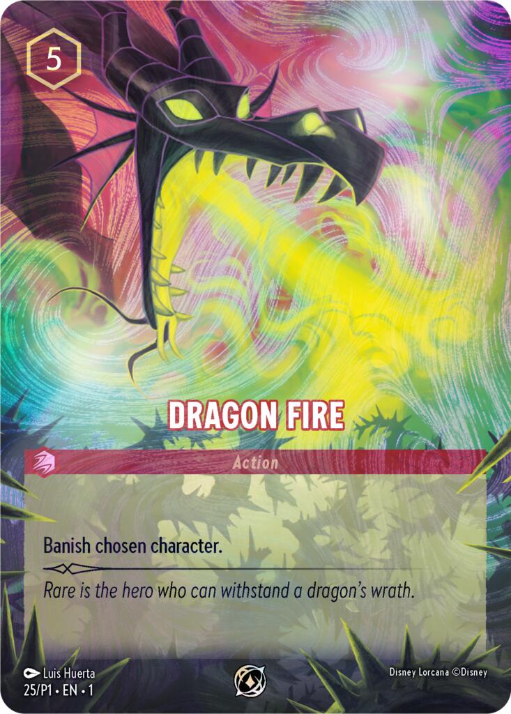 Dragon Fire (1) [Promo Cards] | Odin's Place