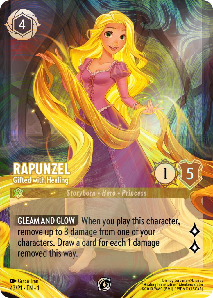 Rapunzel - Gifted with Healing (4) [Promo Cards] | Odin's Place
