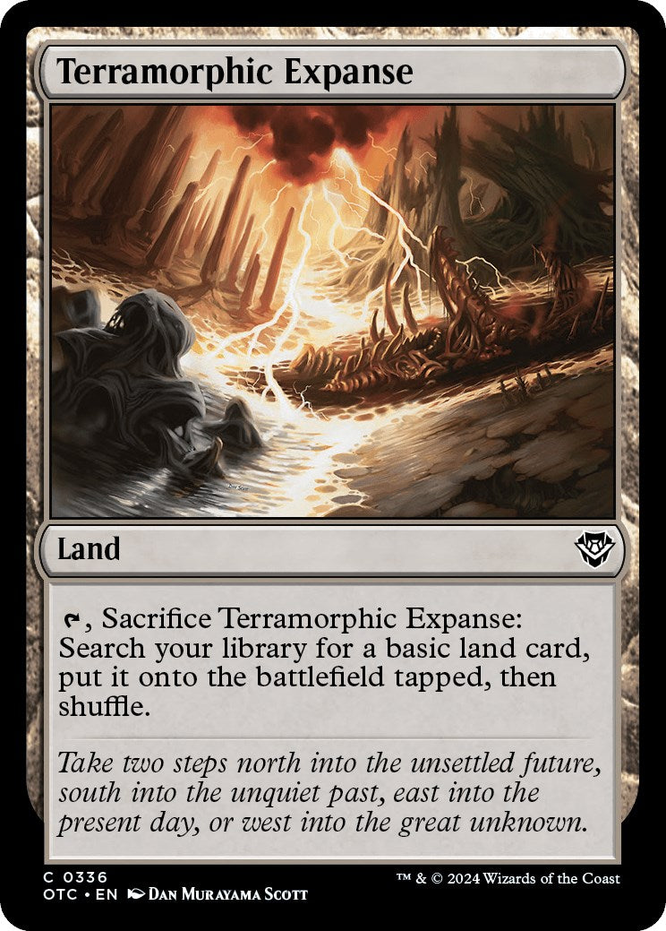 Terramorphic Expanse [Outlaws of Thunder Junction Commander] | Odin's Place