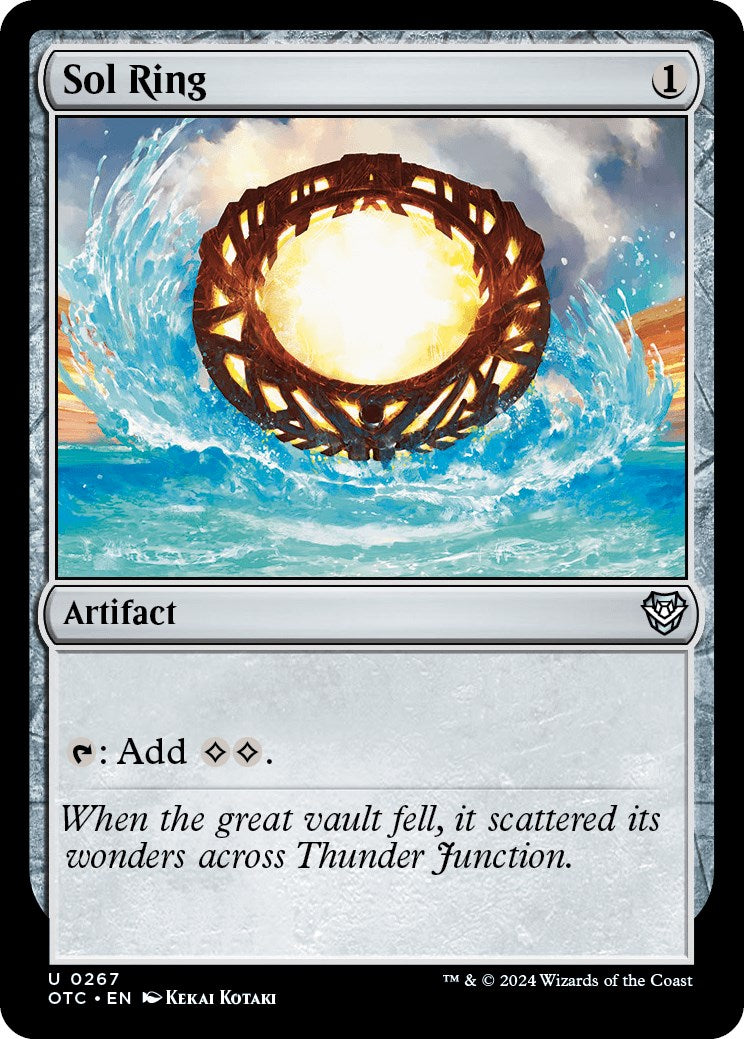 Sol Ring [Outlaws of Thunder Junction Commander] | Odin's Place