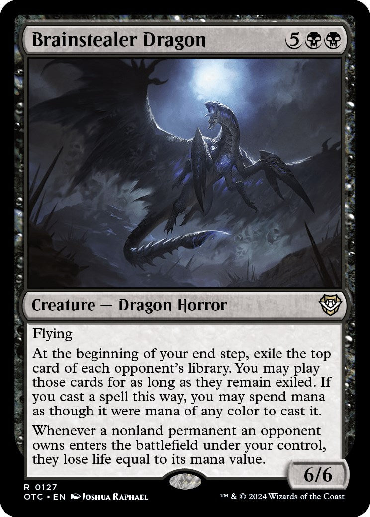Brainstealer Dragon [Outlaws of Thunder Junction Commander] | Odin's Place