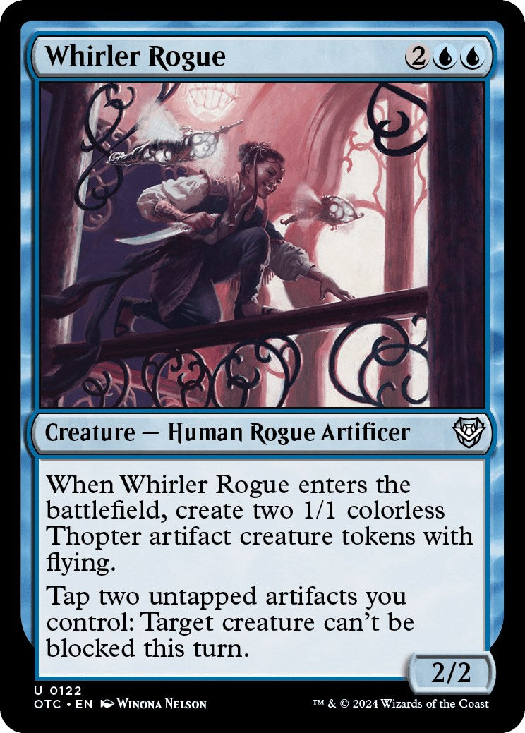 Whirler Rogue [Outlaws of Thunder Junction Commander] | Odin's Place