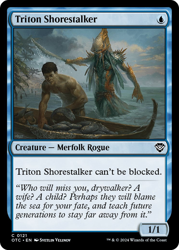 Triton Shorestalker [Outlaws of Thunder Junction Commander] | Odin's Place