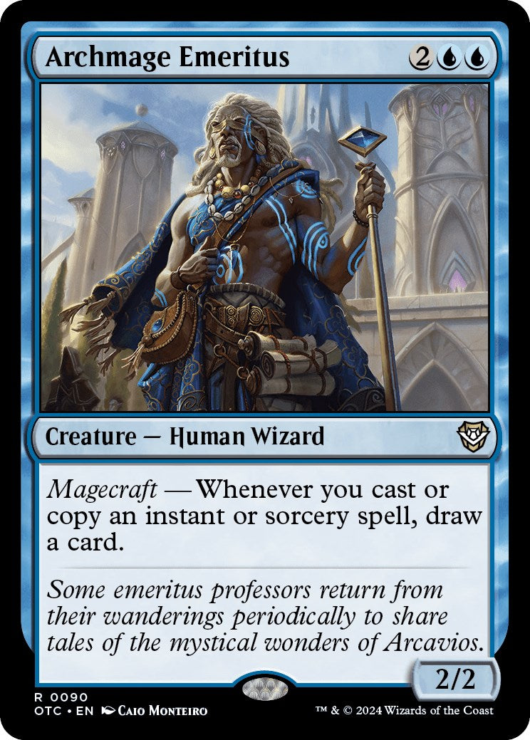 Archmage Emeritus [Outlaws of Thunder Junction Commander] | Odin's Place