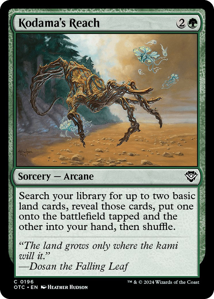 Kodama's Reach [Outlaws of Thunder Junction Commander] | Odin's Place