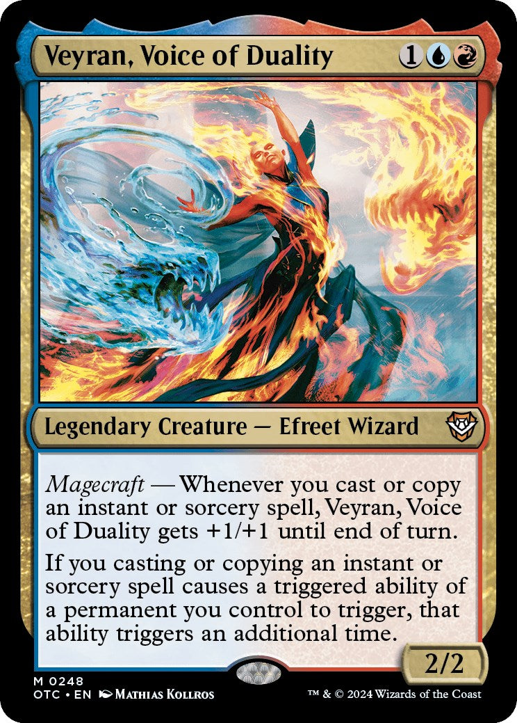 Veyran, Voice of Duality [Outlaws of Thunder Junction Commander] | Odin's Place
