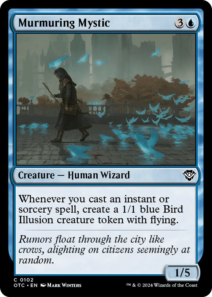 Murmuring Mystic [Outlaws of Thunder Junction Commander] | Odin's Place