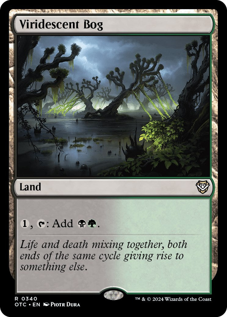 Viridescent Bog [Outlaws of Thunder Junction Commander] | Odin's Place