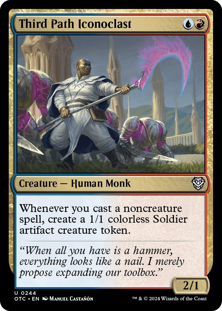 Third Path Iconoclast [Outlaws of Thunder Junction Commander] | Odin's Place