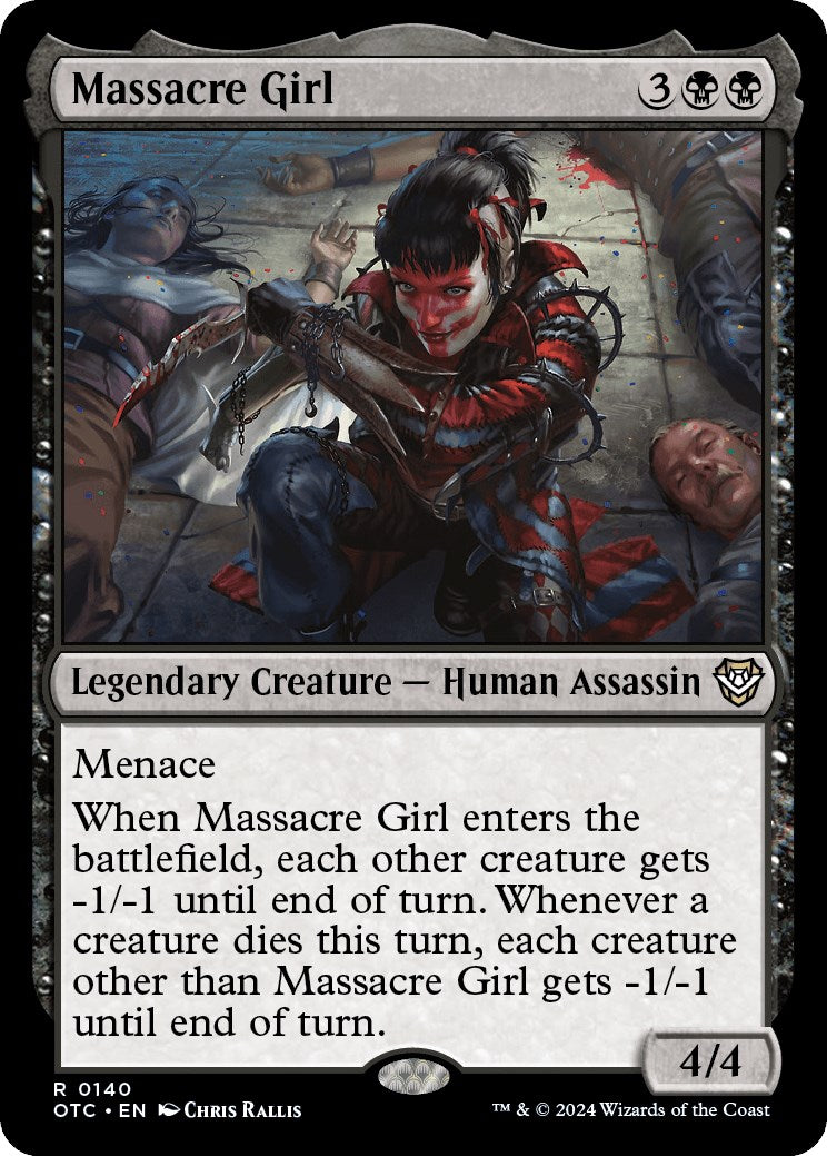 Massacre Girl [Outlaws of Thunder Junction Commander] | Odin's Place