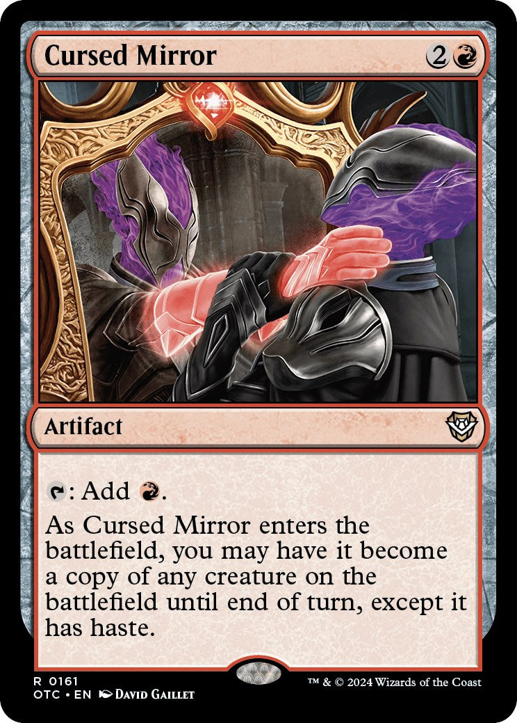 Cursed Mirror [Outlaws of Thunder Junction Commander] | Odin's Place