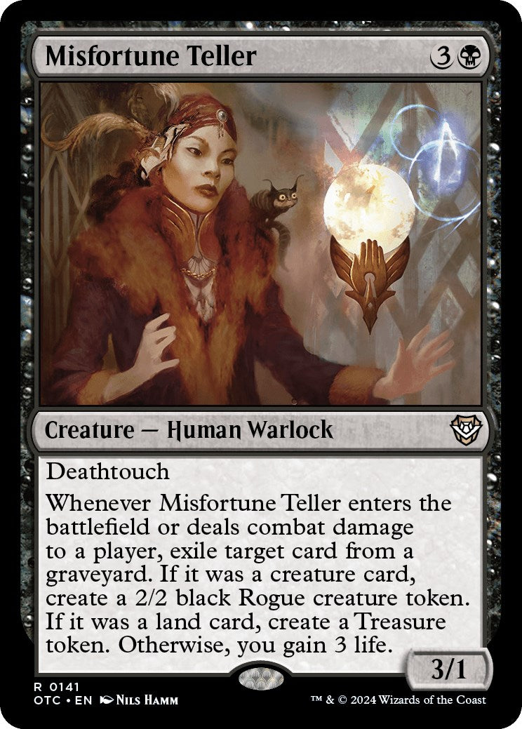 Misfortune Teller [Outlaws of Thunder Junction Commander] | Odin's Place