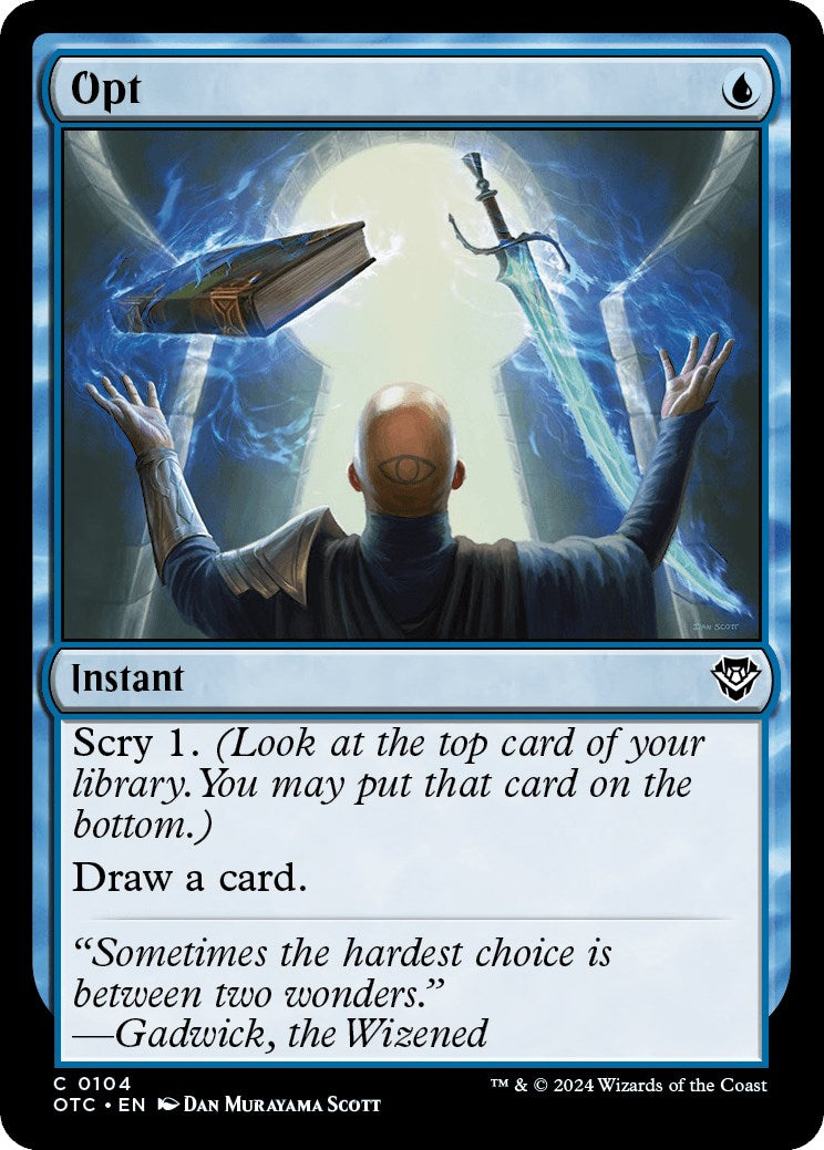 Opt [Outlaws of Thunder Junction Commander] | Odin's Place