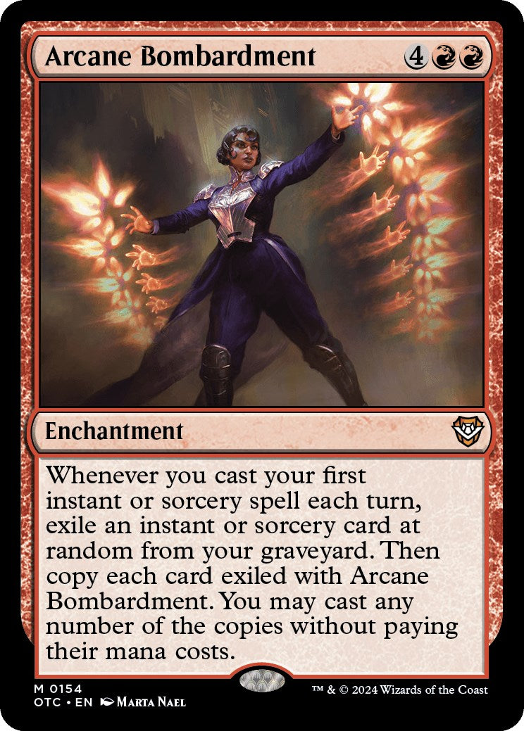 Arcane Bombardment [Outlaws of Thunder Junction Commander] | Odin's Place