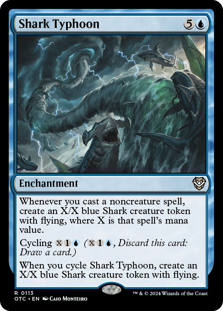Shark Typhoon [Outlaws of Thunder Junction Commander] | Odin's Place