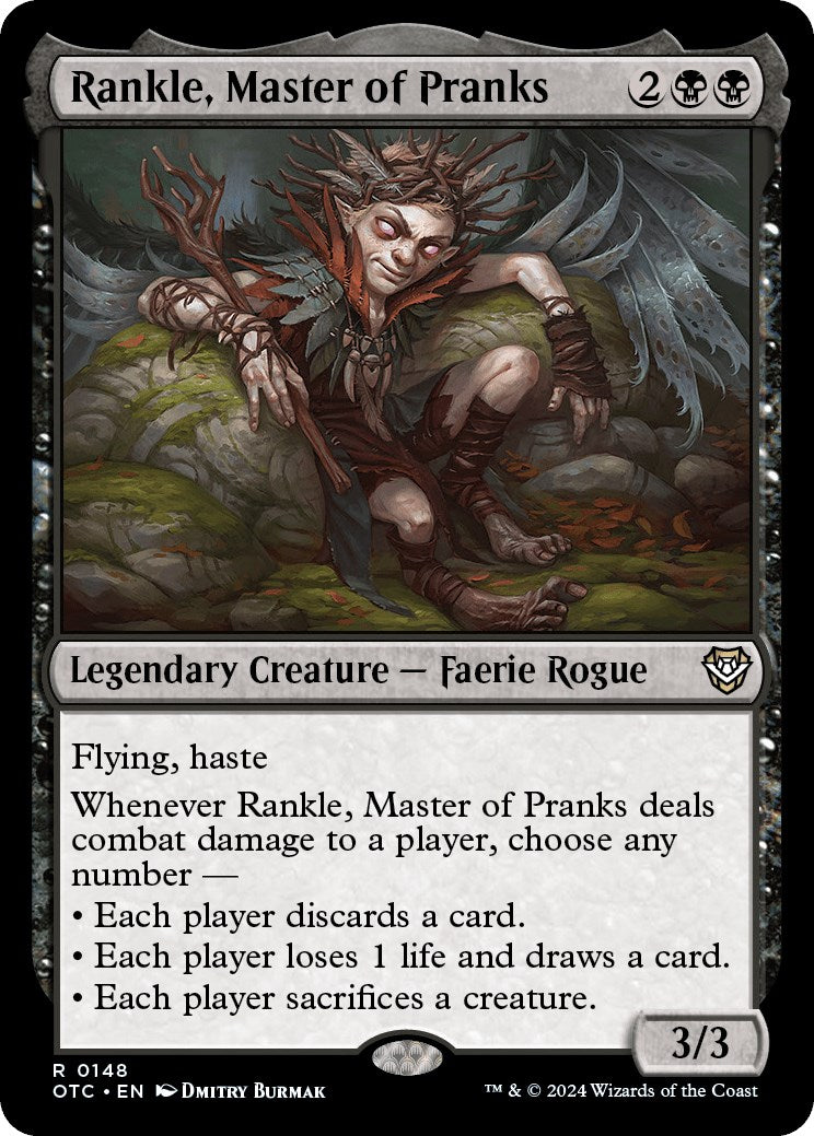 Rankle, Master of Pranks [Outlaws of Thunder Junction Commander] | Odin's Place