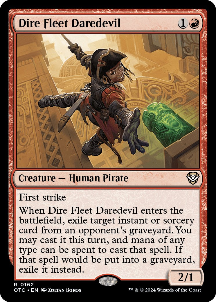 Dire Fleet Daredevil [Outlaws of Thunder Junction Commander] | Odin's Place
