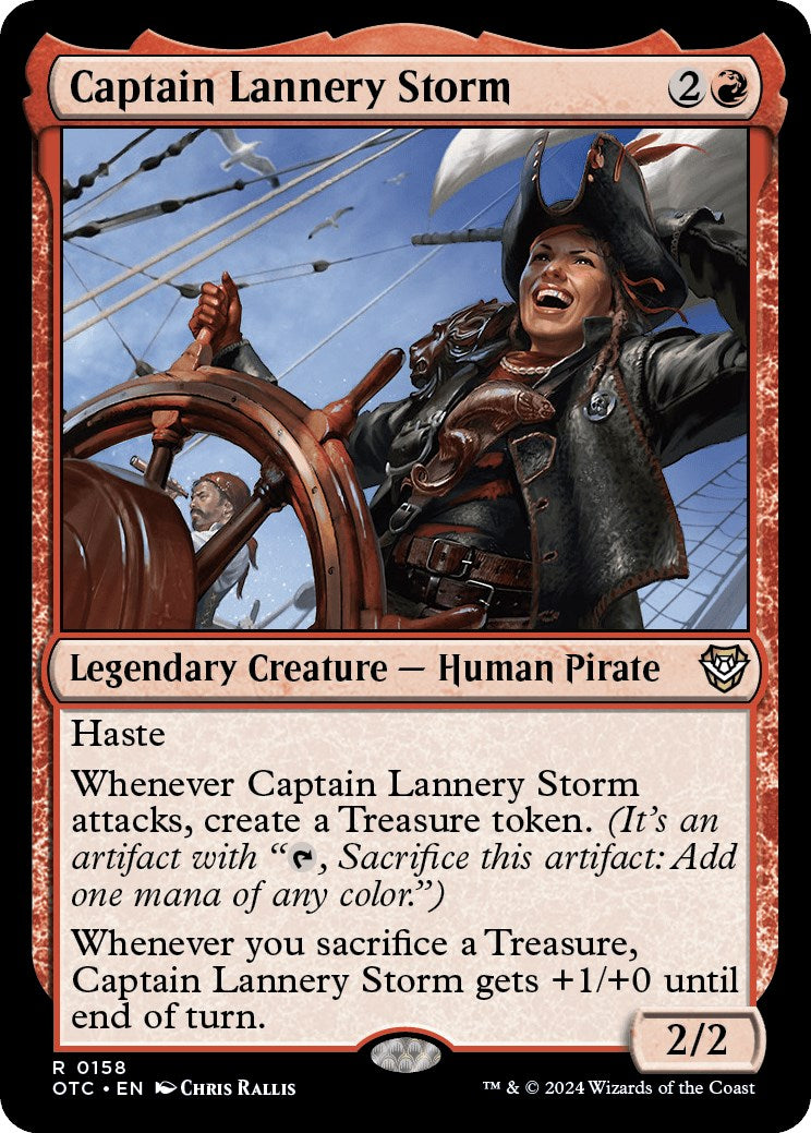 Captain Lannery Storm [Outlaws of Thunder Junction Commander] | Odin's Place