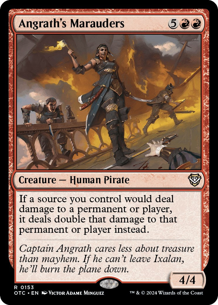 Angrath's Marauders [Outlaws of Thunder Junction Commander] | Odin's Place