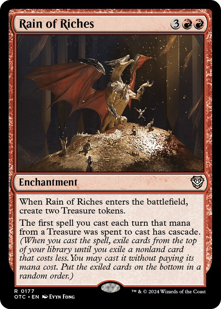 Rain of Riches [Outlaws of Thunder Junction Commander] | Odin's Place