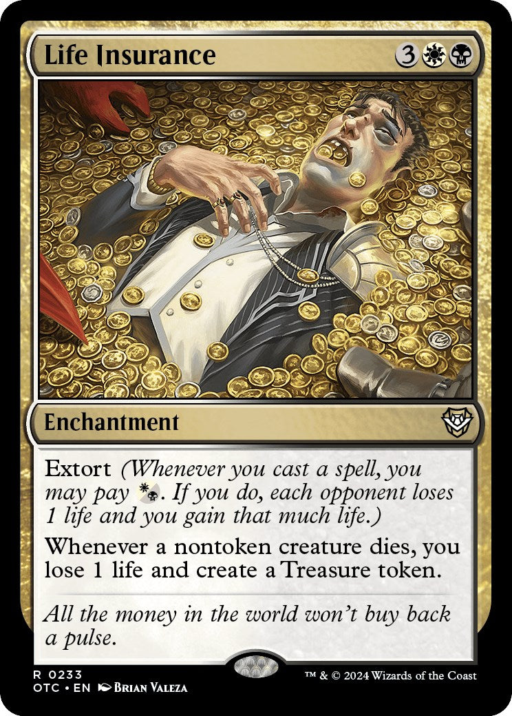 Life Insurance [Outlaws of Thunder Junction Commander] | Odin's Place