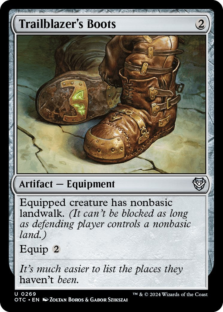 Trailblazer's Boots [Outlaws of Thunder Junction Commander] | Odin's Place