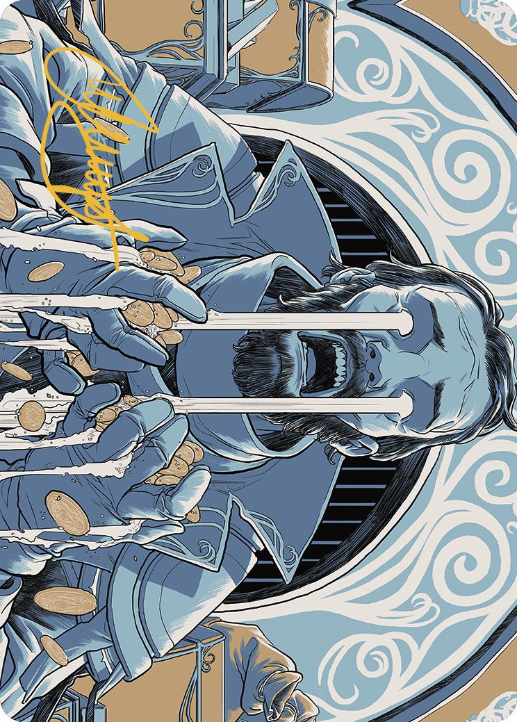 Archive Trap Art Card (Gold-Stamped Signature) [Outlaws of Thunder Junction Art Series] | Odin's Place